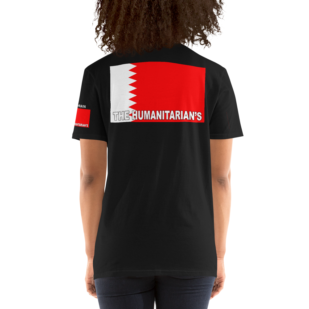 The Humanitarians Apparel - BAHRAIN- Short-Sleeve Unisex T-Shirt