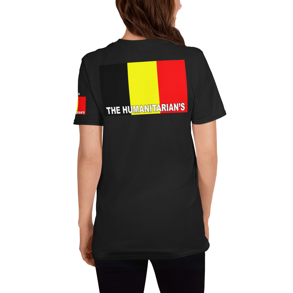The Humanitarians Apparel - BELGIUM -  Short-Sleeve Unisex T-Shirt