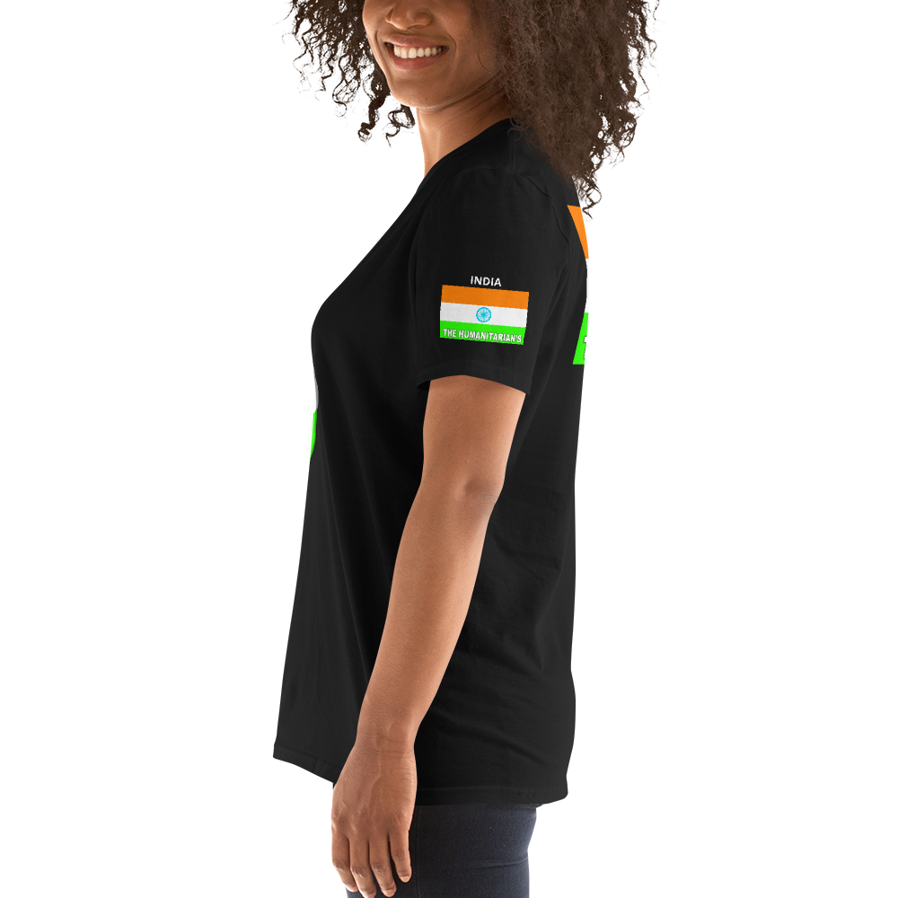 The Humanitarians Apparel- INDIA - Short-Sleeve Unisex T-Shirt
