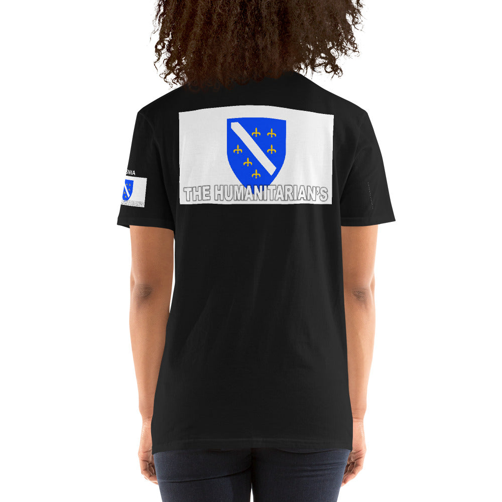 The Humanitarians Apparel -  BOSNIA - Short-Sleeve Unisex T-Shirt