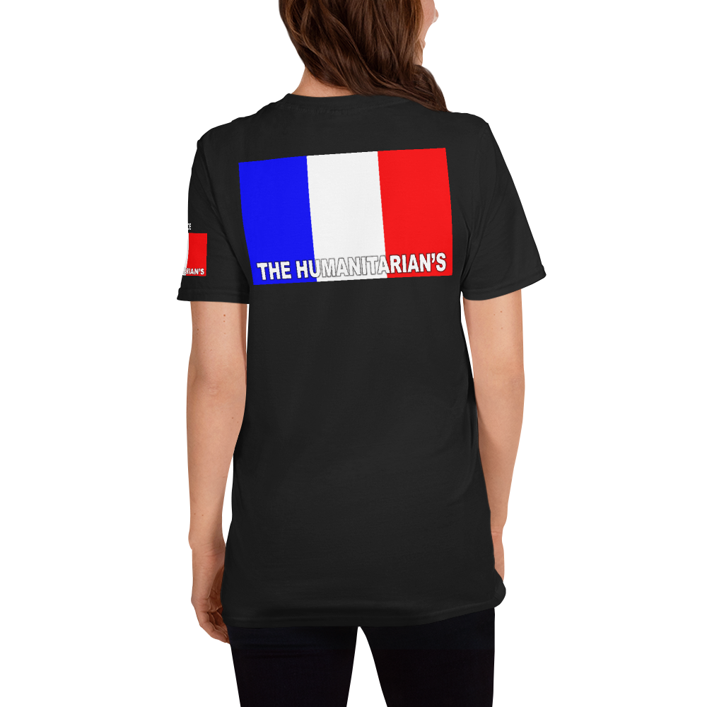 The Humanitarians Apparel- FRANCE -Short-Sleeve Unisex T-Shirt