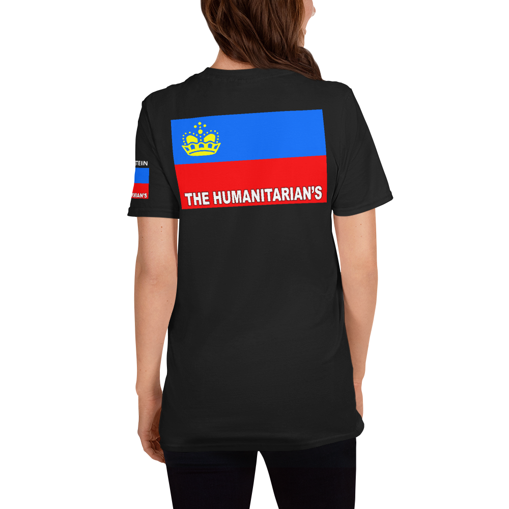 The Humanitarians Apparel- LIECHTENSTEIN - Short-Sleeve Unisex T-Shirt