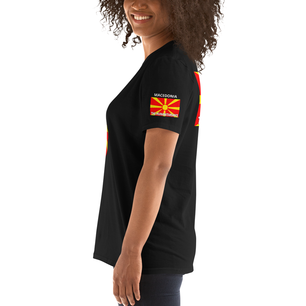 The Humanitarians Apparel- MACEDONIA - Short-Sleeve Unisex T-Shirt