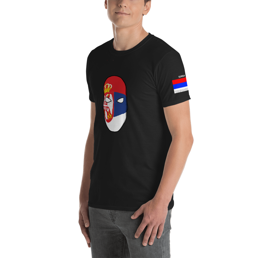 SERBIA - Short-Sleeve Unisex T-Shirt