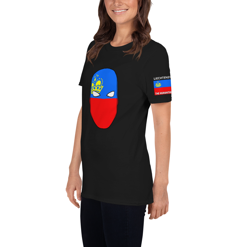The Humanitarians Apparel- LIECHTENSTEIN - Short-Sleeve Unisex T-Shirt