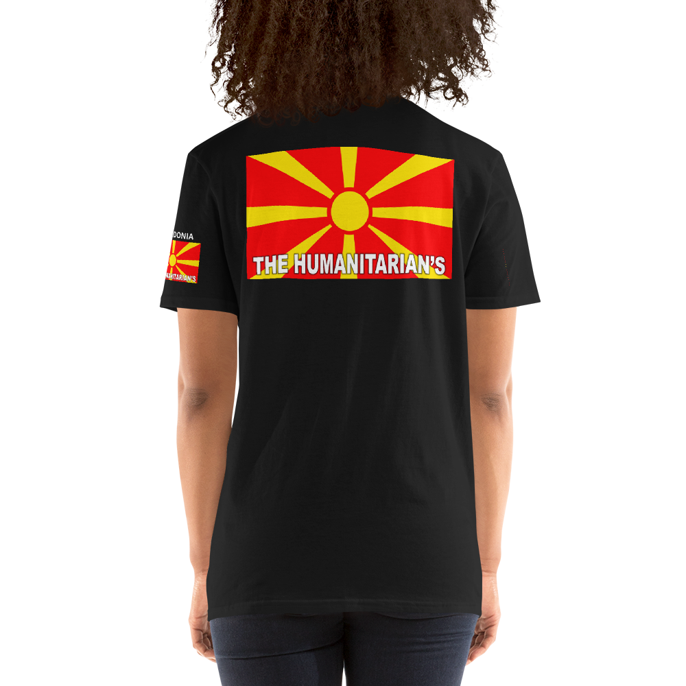The Humanitarians Apparel- MACEDONIA - Short-Sleeve Unisex T-Shirt