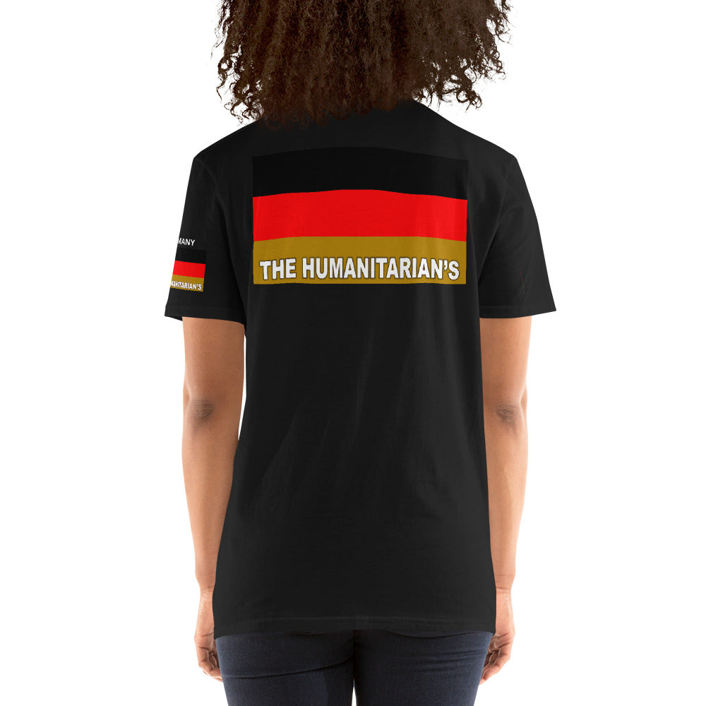 The Humanitarians Apparel- GERMANY - Short-Sleeve Unisex T-Shirt