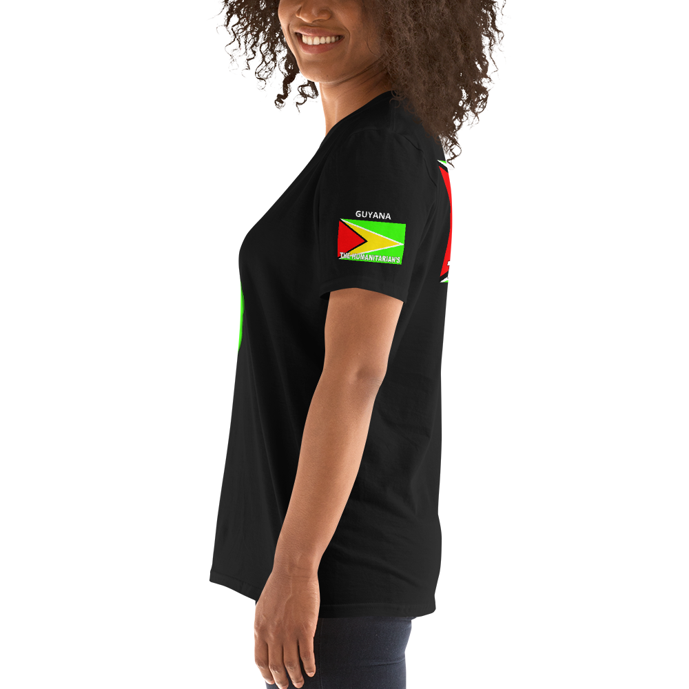 The Humanitarians Apparel- GUYANA- Short-Sleeve Unisex T-Shirt