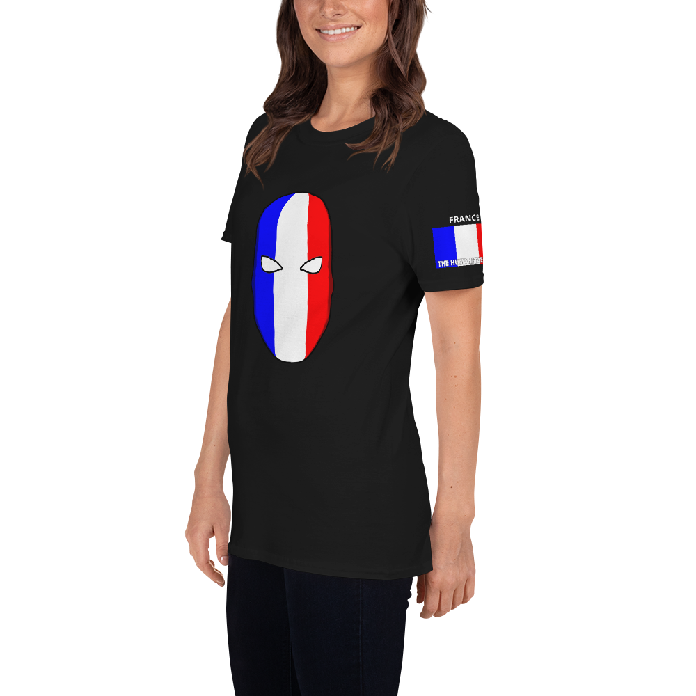 The Humanitarians Apparel- FRANCE -Short-Sleeve Unisex T-Shirt