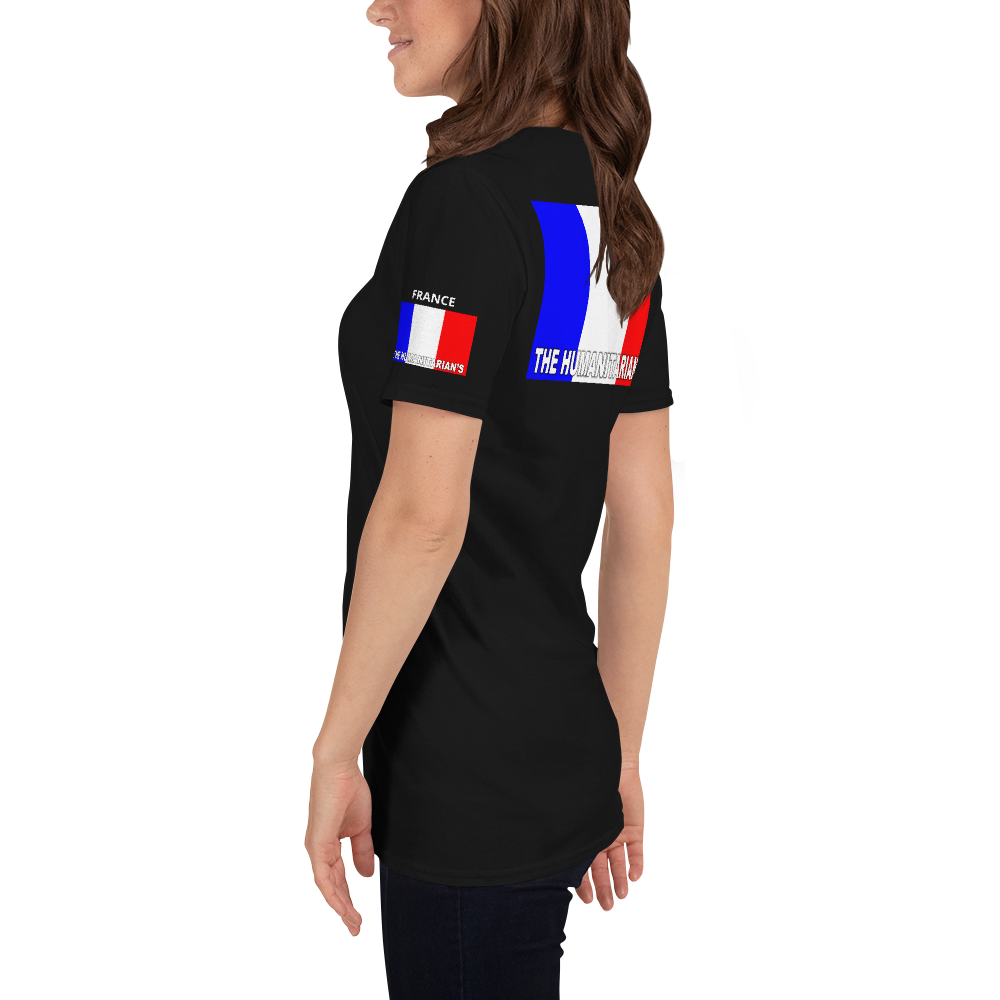 The Humanitarians Apparel- FRANCE -Short-Sleeve Unisex T-Shirt