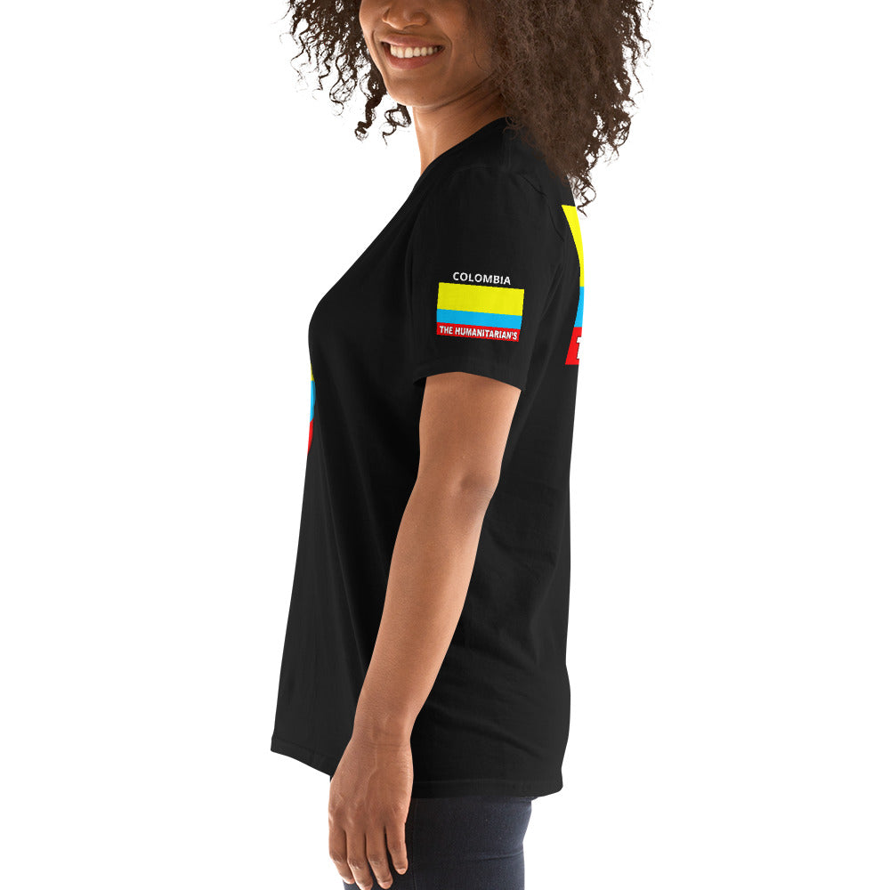 The Humanitarians Apparel- COLOMBIA -  Short-Sleeve Unisex T-Shirt