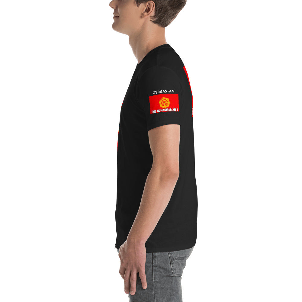 The Humanitarians Apparel- KYRGYZSTAN -Short-Sleeve Unisex T-Shirt