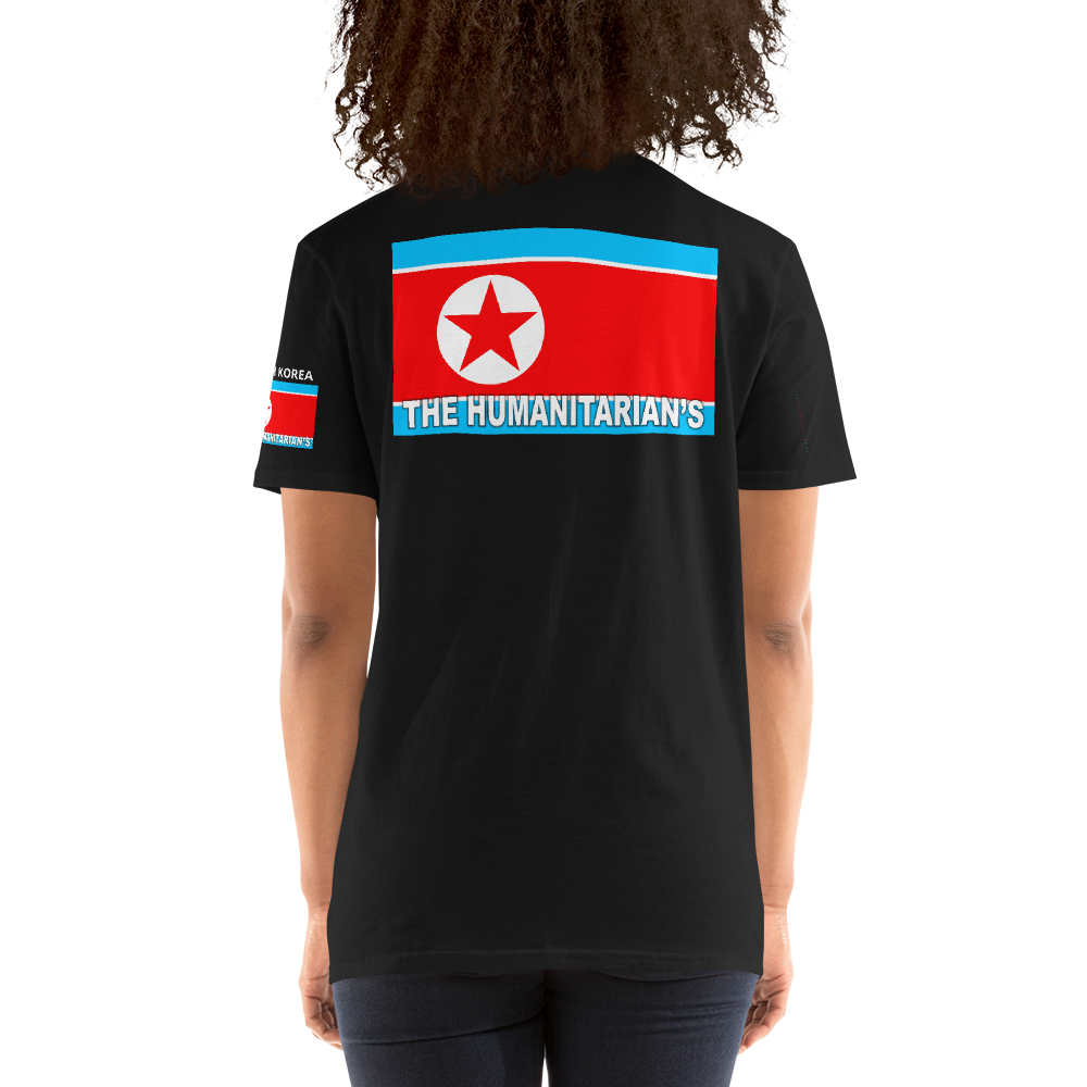The Humanitarians Apparel- NORTH KOREA - Short-Sleeve Unisex T-Shirt