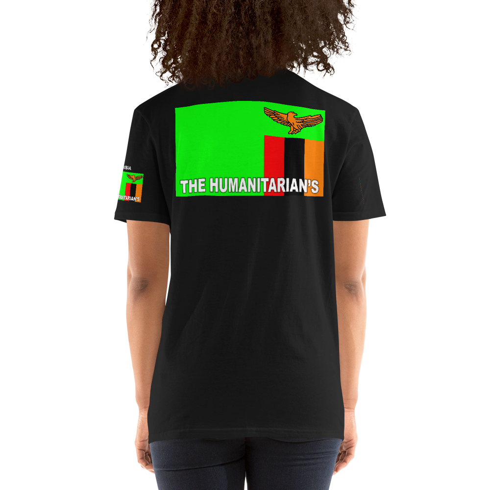 ZAMBIA - Short-Sleeve Unisex T-Shirt