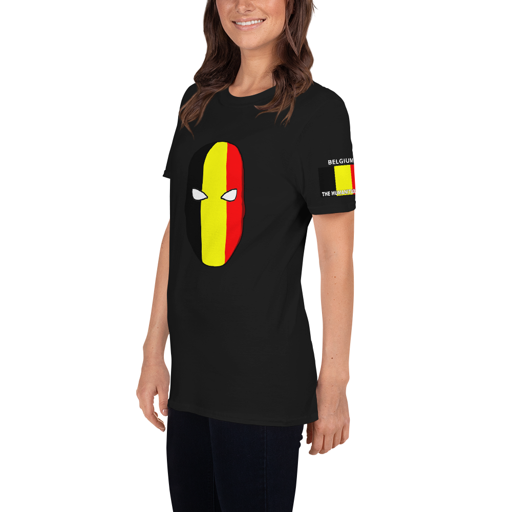 The Humanitarians Apparel - BELGIUM -  Short-Sleeve Unisex T-Shirt