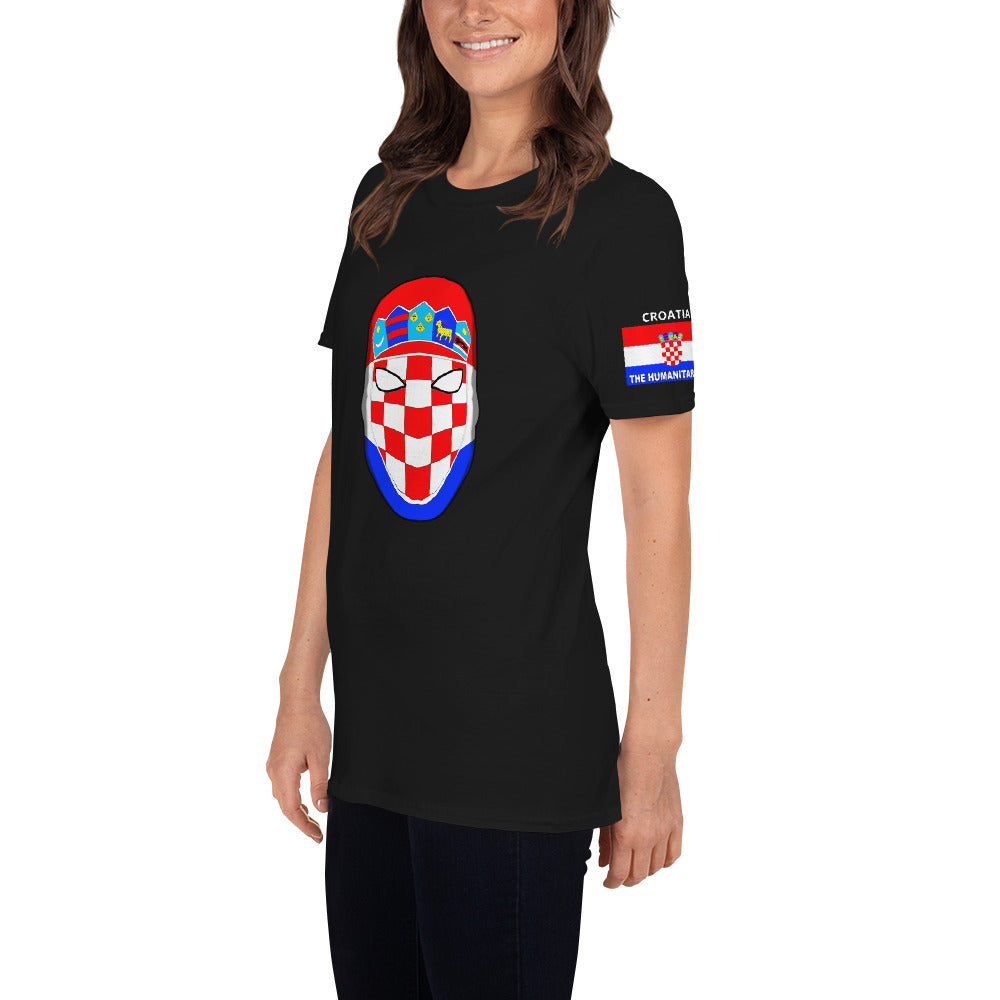 The Humanitarians Apparel- CROATIA Short-Sleeve Unisex T-Shirt