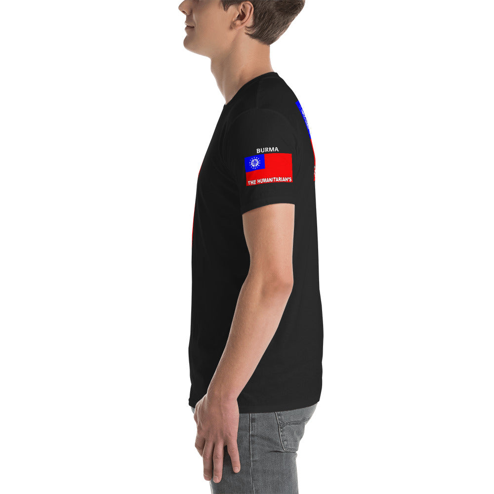 The Humanitarians Apparel- BURMA - Short-Sleeve Unisex T-Shirt