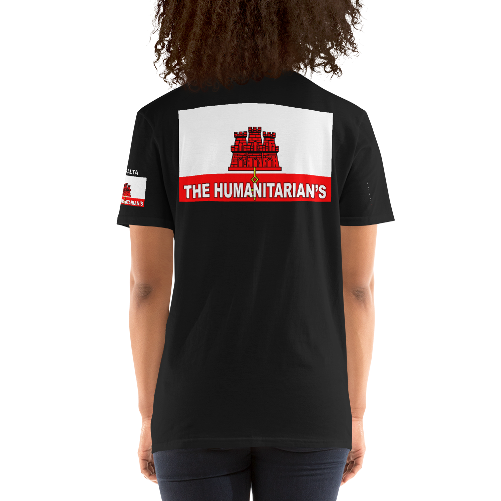 The Humanitarians Apparel- GIBRALTAR - Short-Sleeve Unisex T-Shirt