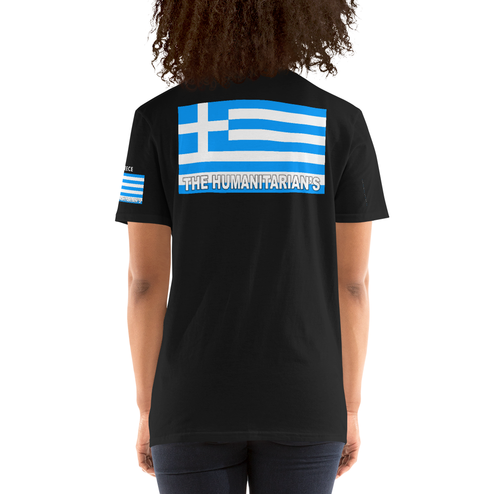 The Humanitarians Apparel- GREECE- Short-Sleeve Unisex T-Shirt