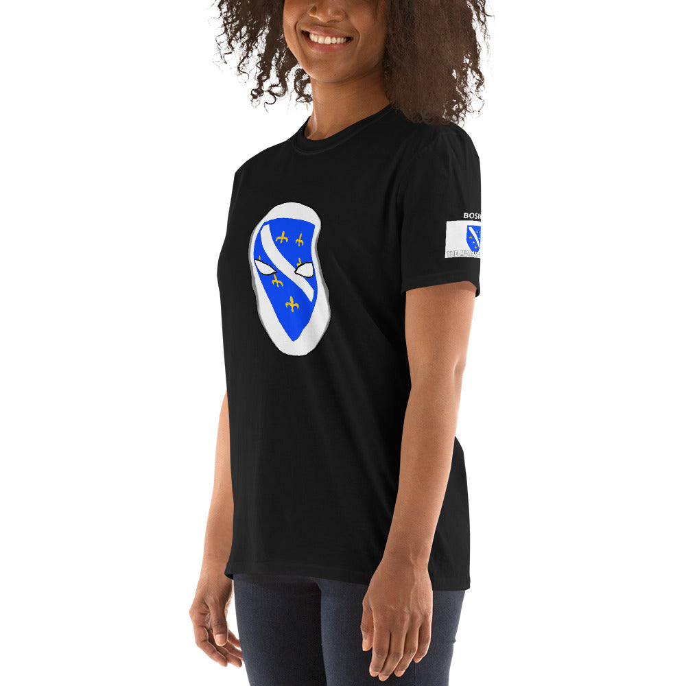 The Humanitarians Apparel -  BOSNIA - Short-Sleeve Unisex T-Shirt