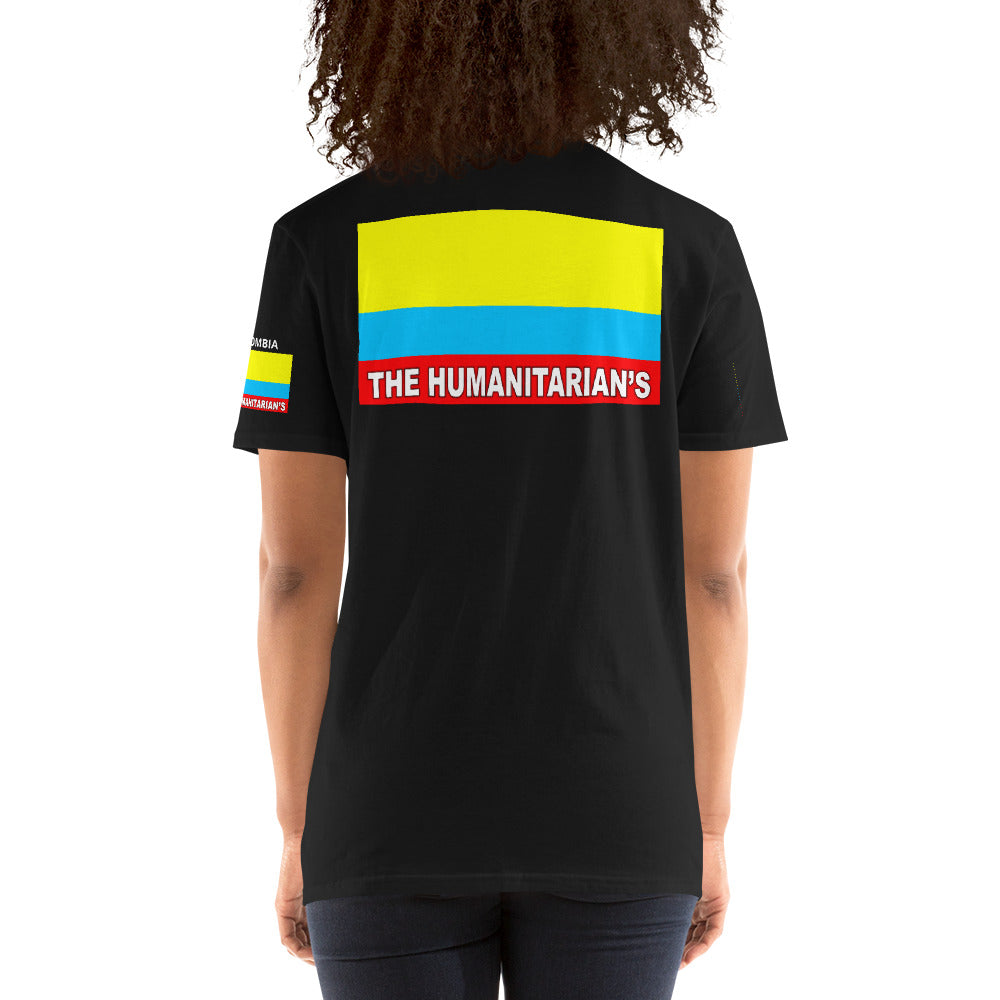 The Humanitarians Apparel- COLOMBIA -  Short-Sleeve Unisex T-Shirt