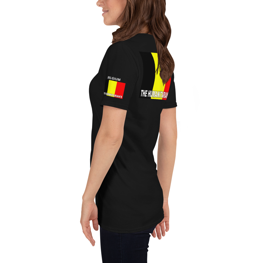 The Humanitarians Apparel - BELGIUM -  Short-Sleeve Unisex T-Shirt